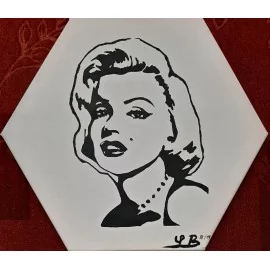 Marilyn Monroe POP-ART - Bejdová Sára / ArtDiela.sk