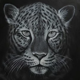 Obraz - Akryl- Leopard - Florková Katarína