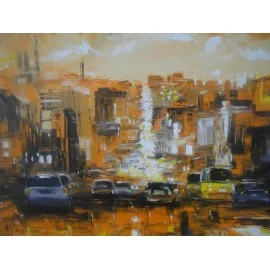 Painting - Oil on canvas -San Francisco - Gregory Goy