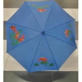 Dáždnik - ručne maľovaný , handmade, modrý