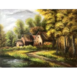 Painting - Oil painting - Nature XXII. - Veronika Tóthová