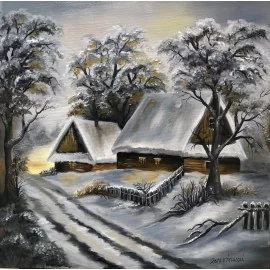 Painting - Oil painting - Nature XIV. - Veronika Tóthová