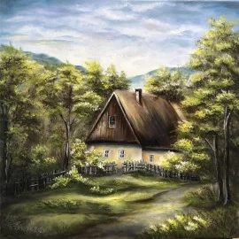 Painting - Oil painting - Nature XV. - Veronika Tóthová