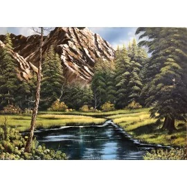 Painting - Oil painting - Nature XXI. - Ján Lupčo