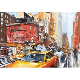 Obraz - Olejomaľba na plátne - New York. Traffic - Gregory Goy