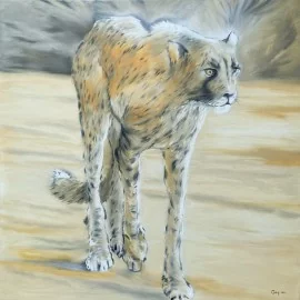 Obraz - Olejomaľba na plátne - Leopard - Gregory Goy