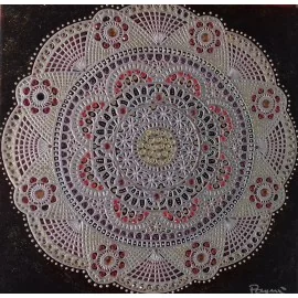Obraz - Mandala s kamienkami č.2 - Eva Paronai