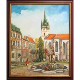 Obraz - Olejomaľba - Prešov Neptún, č. 44 - Vladimír Semančík