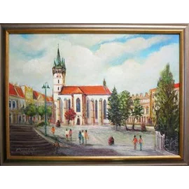 Obraz - Olejomaľba - Kostol sv. Mikuláša, č. 45 - Vladimír Semančík