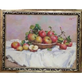 Painting - Oil painting - Apples - Timour Karimov