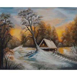 Painting - Oil painting - Nature XVIII. - Veronika Tóthová