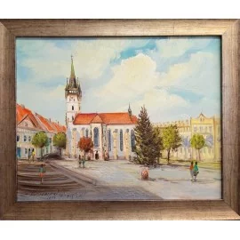 Obraz - Olejomaľba - Prešov mesto, č. 9 - Vladimír Semančík