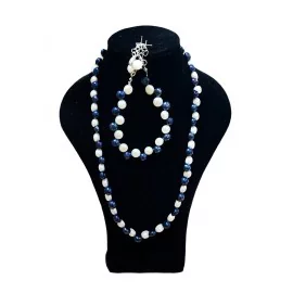 Kultivovaná riečna perla - náhrdelník, náramok, náušnice