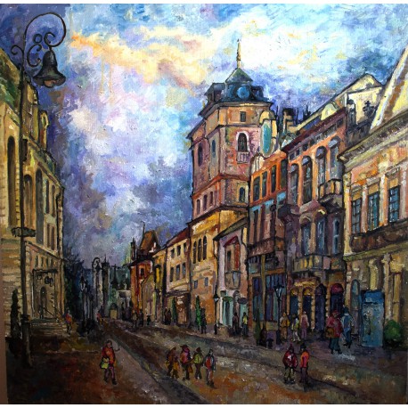 Originálny obraz-Košice