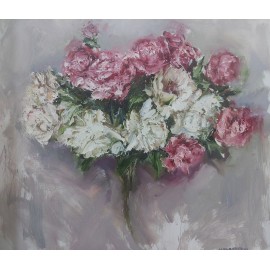Obraz - Olejomaľba - Kvety bez vázy - Igor Navrotskyi