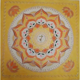 Obraz - Mandala - Tretia čakra - Eva Paronai