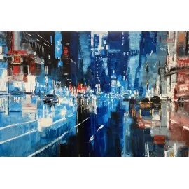 Obraz - Olejomaľba na plátne - Times Square New York - Gregory Goy