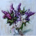 Painting - Oil painting - Lilac No.5 - Igor Navrotskyi