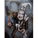 Joker - Akad. mal. Igor Navrotskyi,originálny,ručne maľovaný obraz