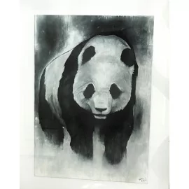 Obraz - Akryl na papieri- Panda- Florková Katarína