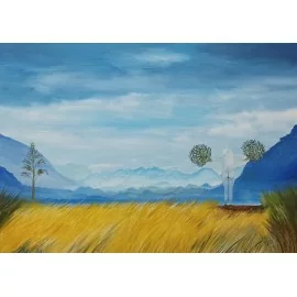 Painting - Summer Storm - Minár Marek
