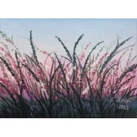 Painting - Oil painting - Poppies - Ružena Pavlíková