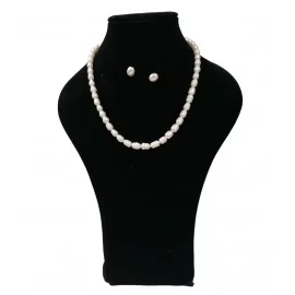 Riečna perla 2N - náhrdelník, náušnice