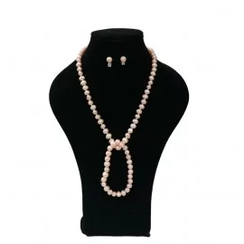 Riečna perla 3N - náhrdelník, náramok, náušnice