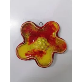 Keramika - Kvet na stenu č. 6 - Mihoková Katarína