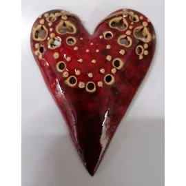 Keramika - Srdce - Podlhovasté č. 2 - Mihoková