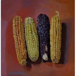 Picture - Oil painting - Corn - Mgr. Art. Andrea Jakubová