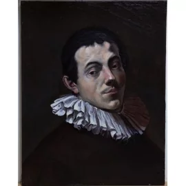 Portrét Joepha Heintzeho, olejomaľba,Žegorjak Ondrej Mgr.Art