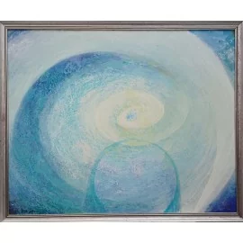 Vnútorné svetlo- Mgr. art Kamil Jurašek, originálny, ručne maľovany obraz