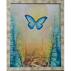 Ako život motýľa- Mgr. art Kamil Jurašek, originálny, ručne maľovany obraz