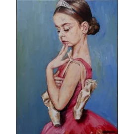 Ballerina - Akad. mal. Igor Navrotskyi, originálny, ručne maľovaný obraz