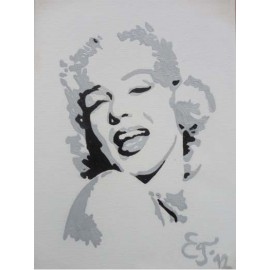 Obraz - Olejomaľba - Marilyn Monroe - Mgr. Emília Trybulová