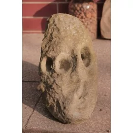 Originálna kamenná socha - maska 