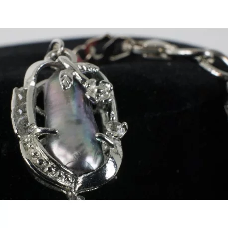 Perla biwa - náhrdelník, náušnice, náramok