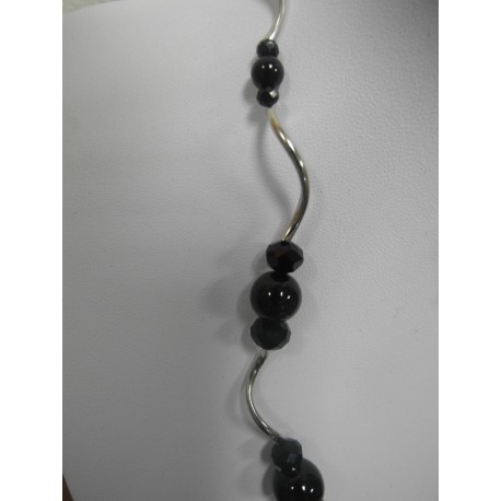 Ónyx - perla - náhrdelník,náušnice