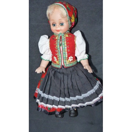 Krojovaná bábika - Mladucha zo Zamutova - Zemplín - ARTDiELA
