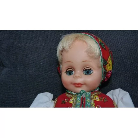 Krojovaná bábika - Mladucha zo Zamutova - Zemplín - ARTDiELA