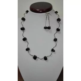 Krištáľ-náhrdelník a náušnice